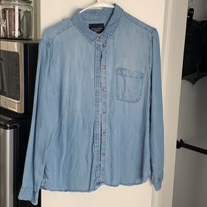 Blue jean button down